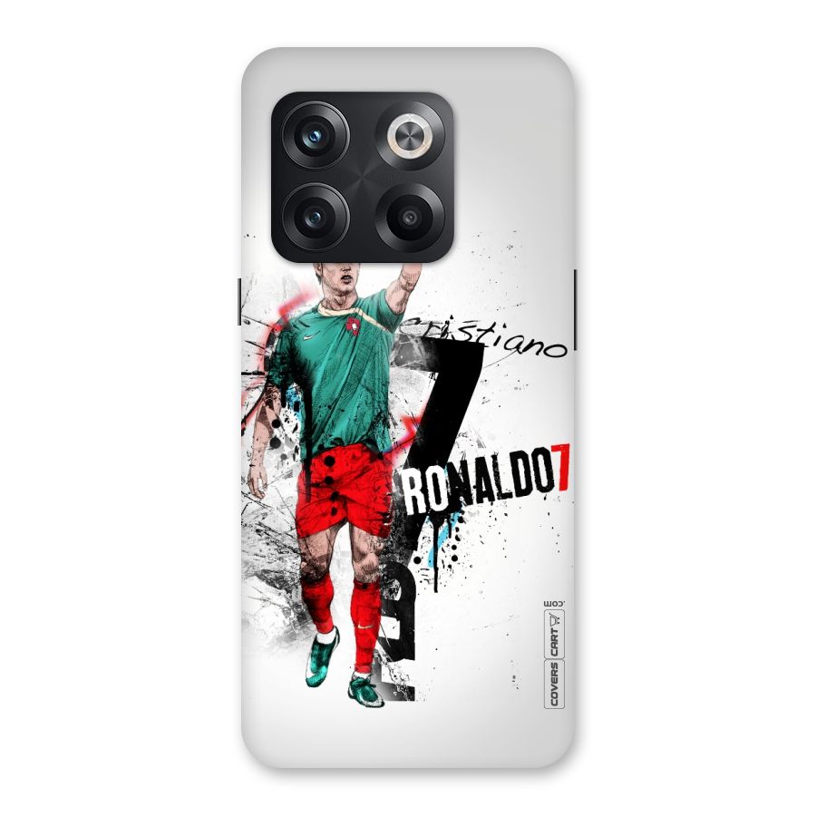 Ronaldo In Portugal Jersey Back Case for OnePlus 10T