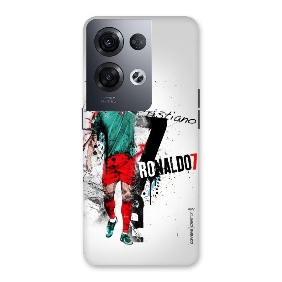 Ronaldo In Portugal Jersey Back Case for Oppo Reno8 Pro 5G