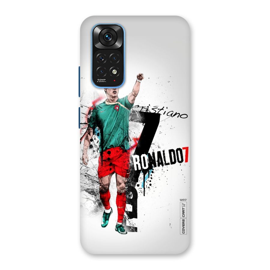 Ronaldo In Portugal Jersey Back Case for Redmi Note 11S