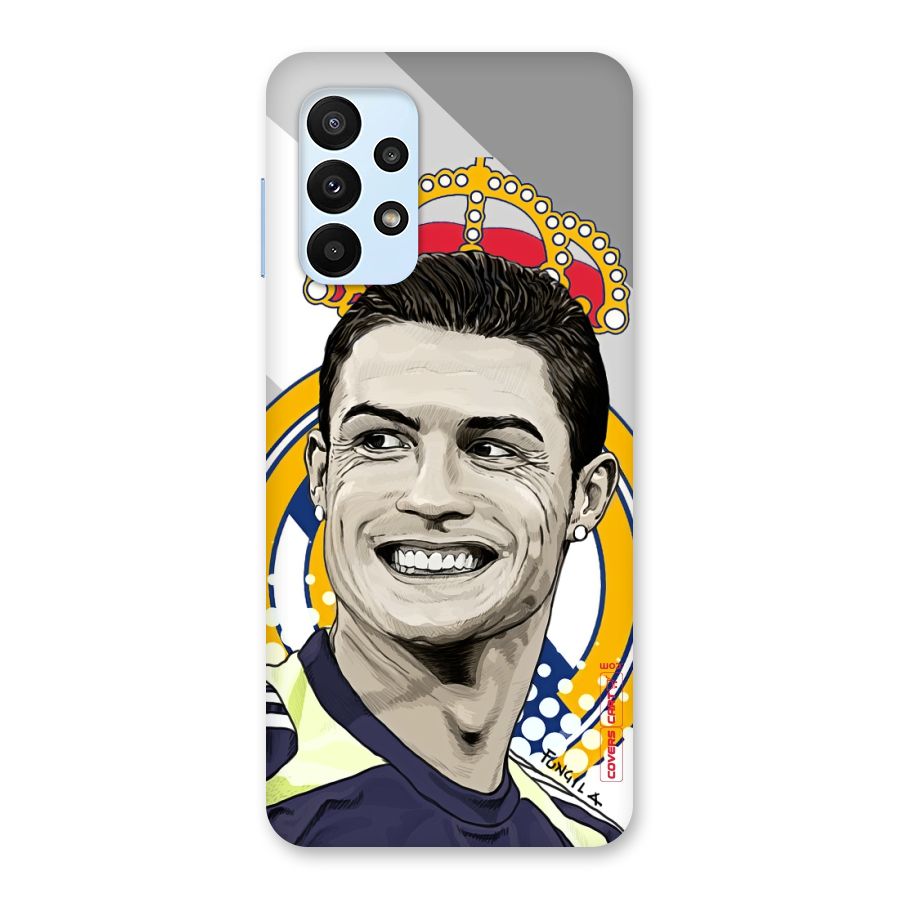 Ronaldo Madrid King Back Case for Galaxy A23