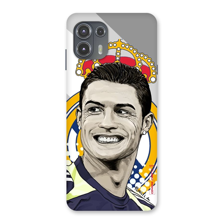 Ronaldo Madrid King Back Case for Motorola Edge 20 Fusion