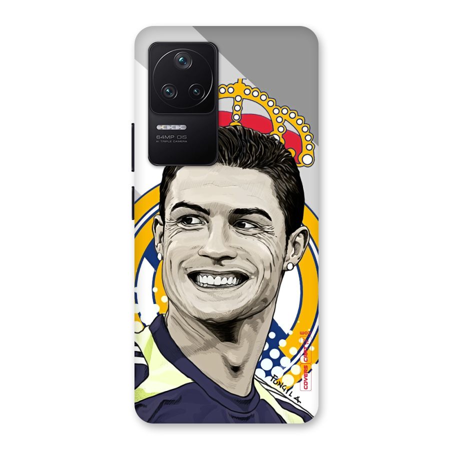 Ronaldo Madrid King Back Case for Poco F4 5G
