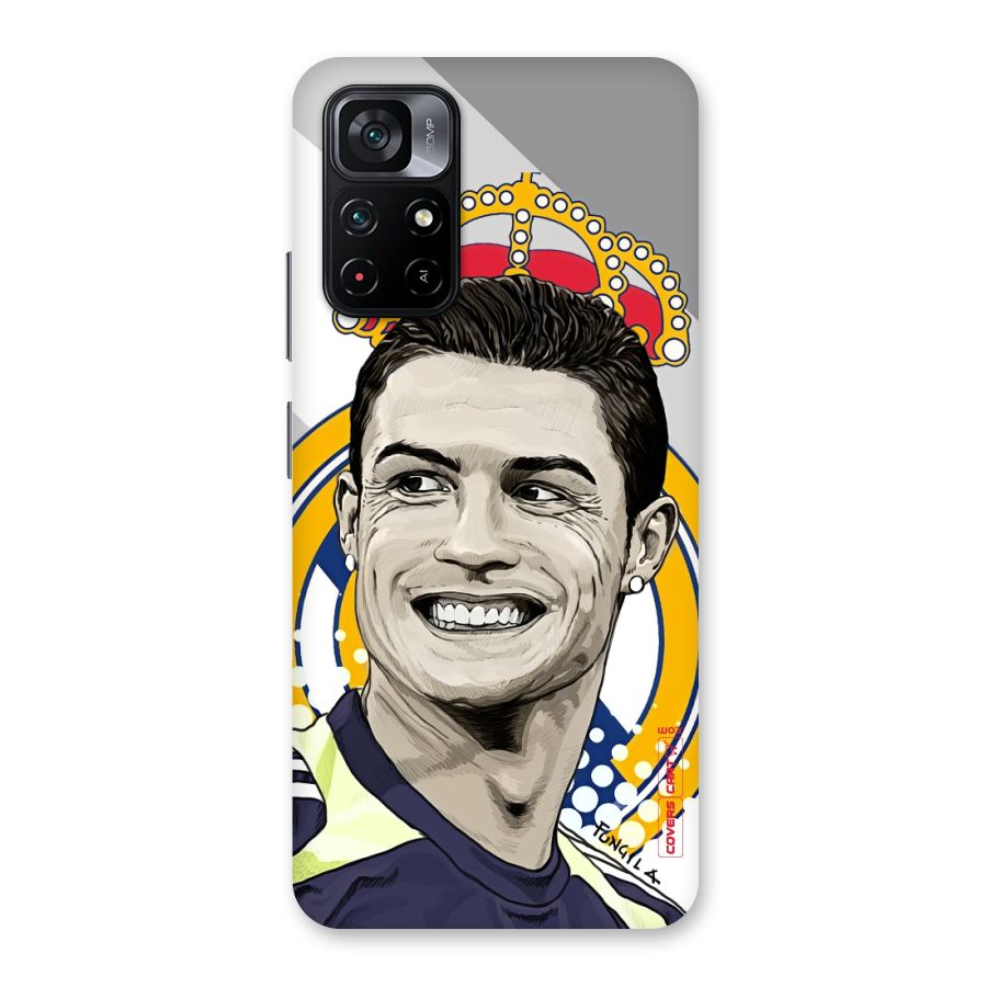Ronaldo Madrid King Back Case for Poco M4 Pro 5G