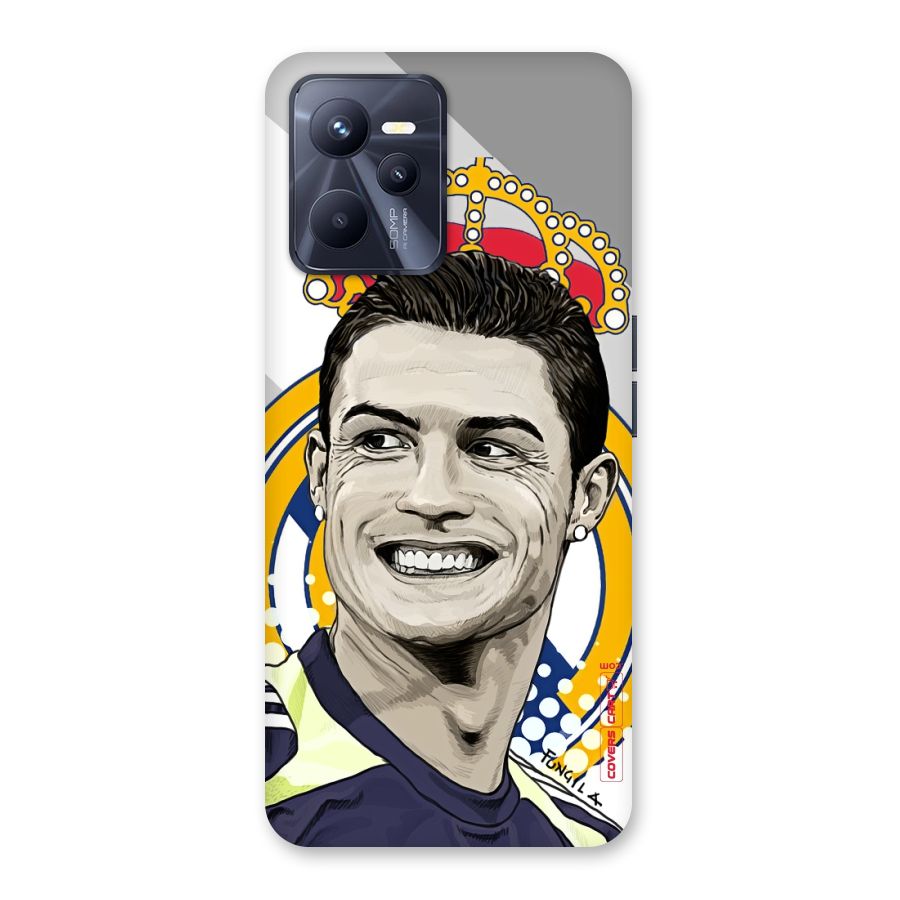 Ronaldo Madrid King Back Case for Realme C35