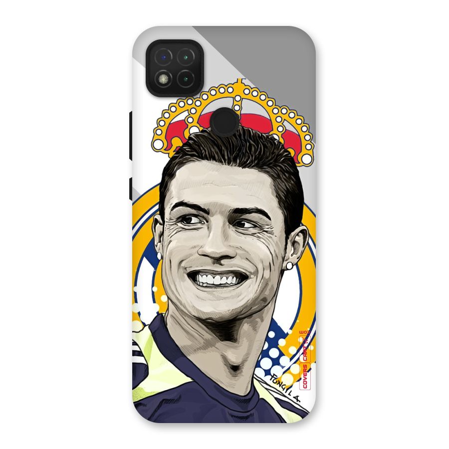 Ronaldo Madrid King Back Case for Redmi 9 Activ