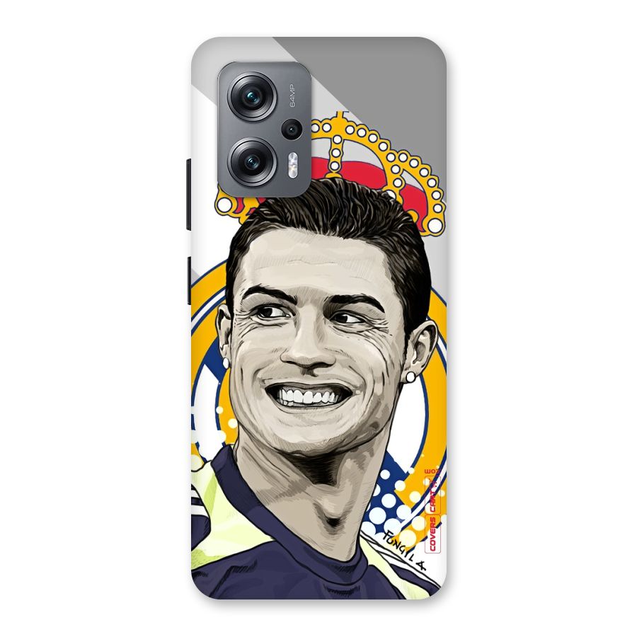 Ronaldo Madrid King Back Case for Redmi K50i