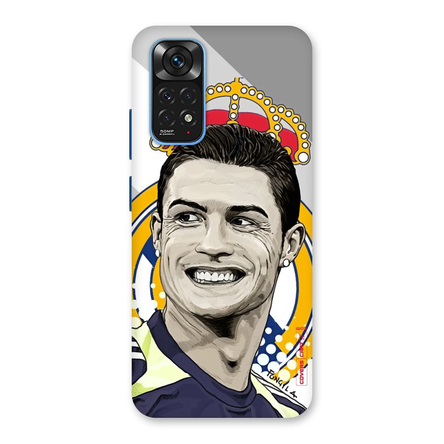 Ronaldo Madrid King Back Case for Redmi Note 11S