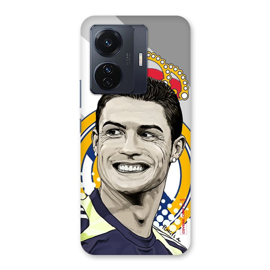 Ronaldo Madrid King Back Case for Vivo T1 Pro