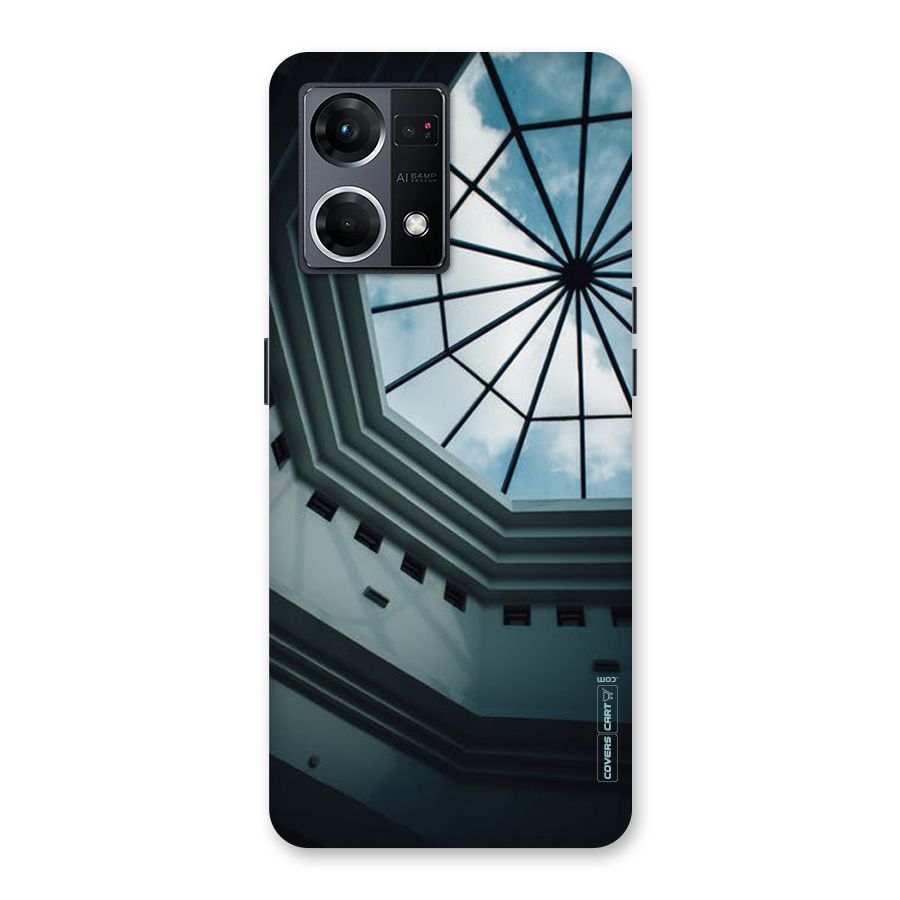 Rooftop Perspective Glass Back Case for Oppo F21 Pro 5G