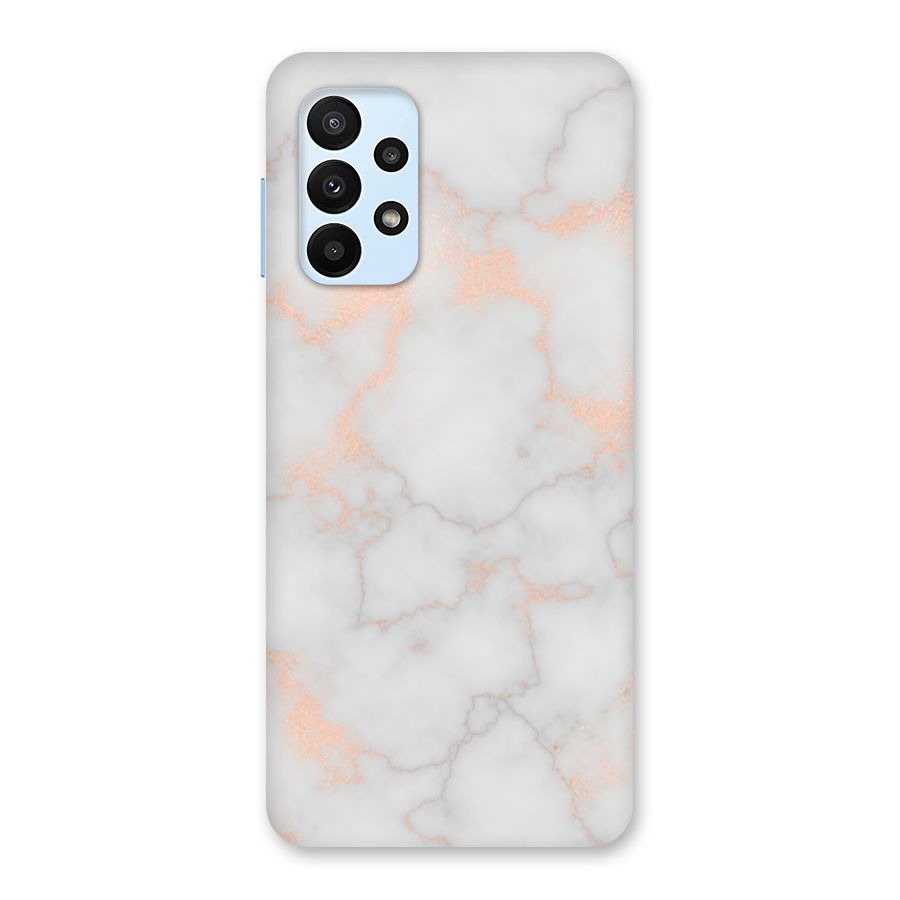 RoseGold Marble Back Case for Galaxy A23