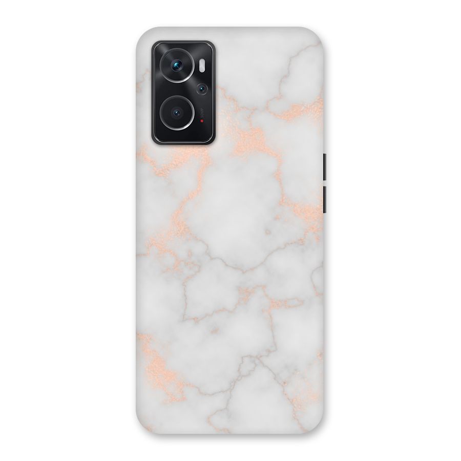 RoseGold Marble Back Case for Oppo K10 4G