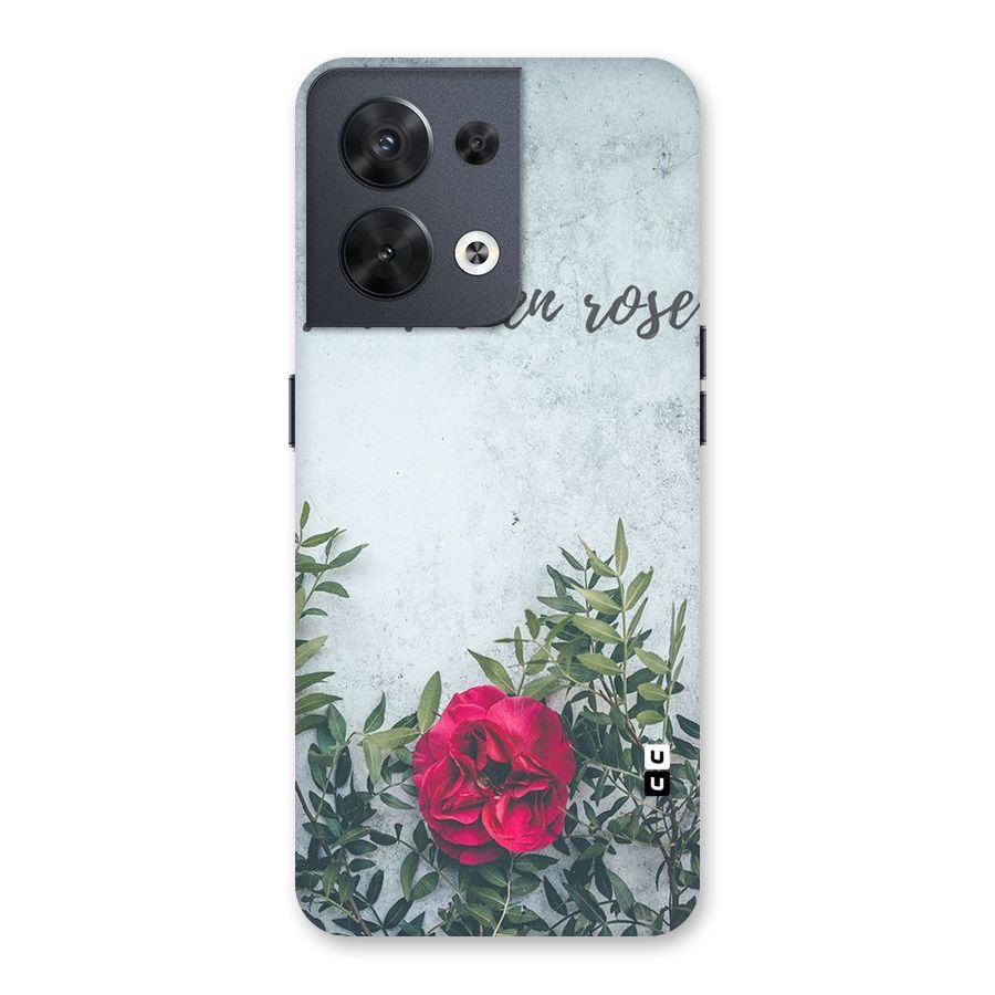 Rose Life Back Case for Oppo Reno8 5G