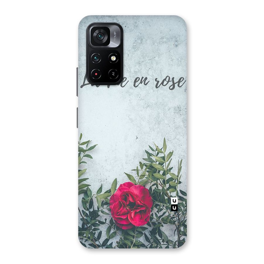 Rose Life Back Case for Poco M4 Pro 5G