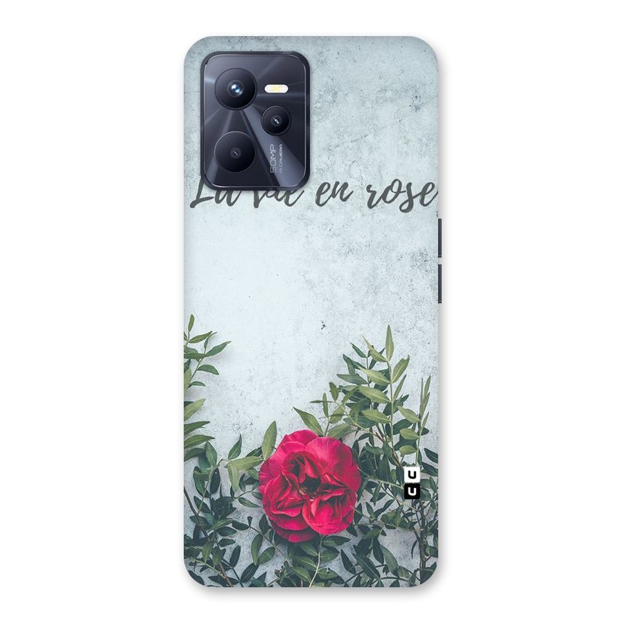 Rose Life Back Case for Realme C35