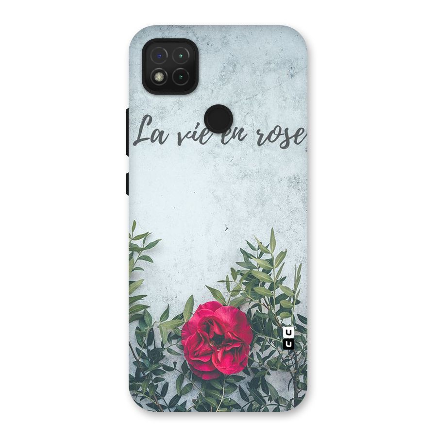 Rose Life Back Case for Redmi 9 Activ