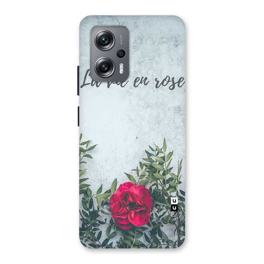 Rose Life Back Case for Redmi K50i