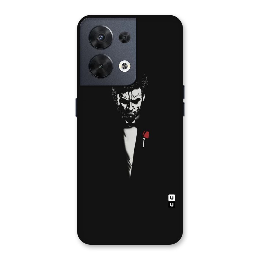 Rose Man Back Case for Oppo Reno8 5G