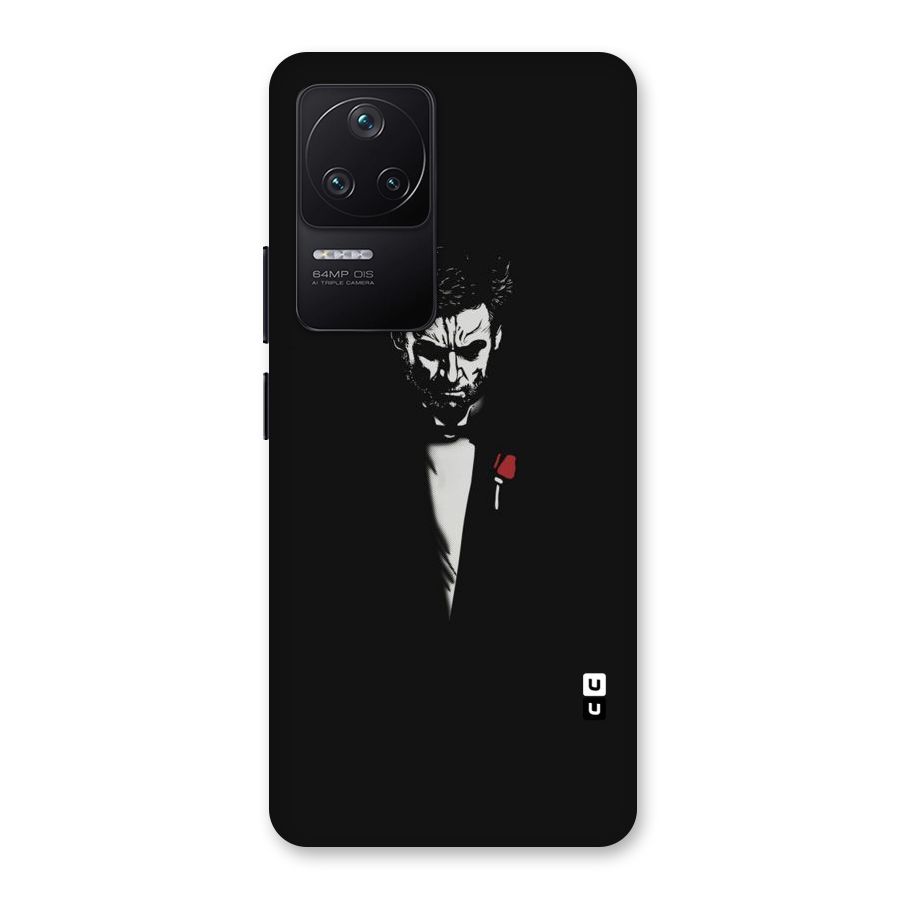 Rose Man Back Case for Poco F4 5G