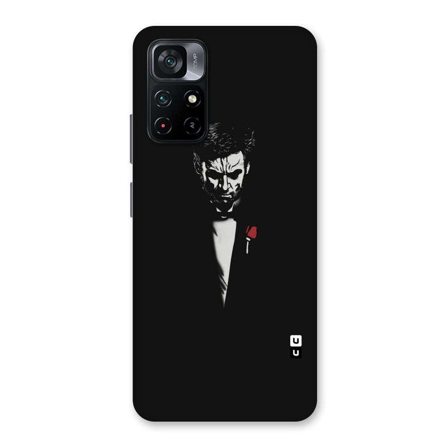 Rose Man Back Case for Poco M4 Pro 5G