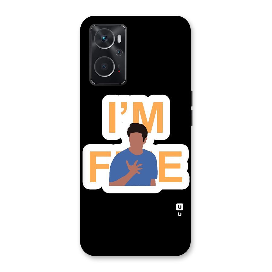 Ross is Fine Back Case for Oppo K10 4G