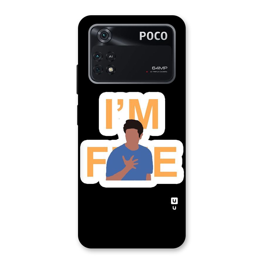 Ross is Fine Back Case for Poco M4 Pro 4G