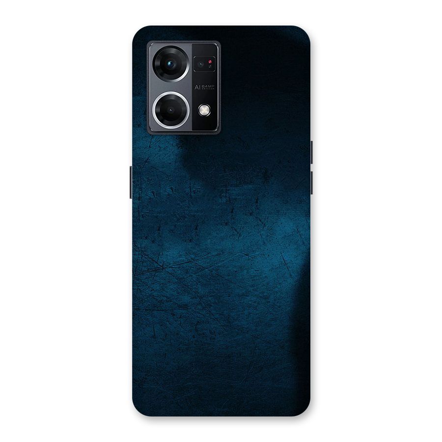 Royal Blue Glass Back Case for Oppo F21 Pro 5G
