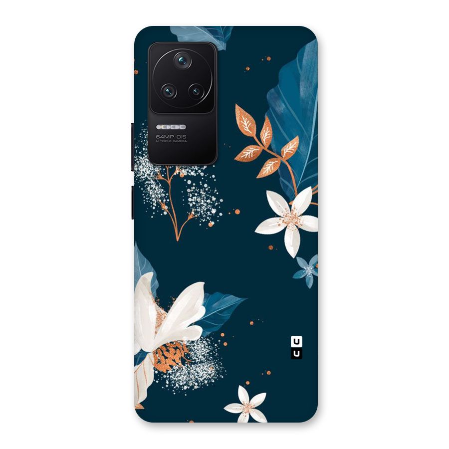 Royal Floral Back Case for Poco F4 5G