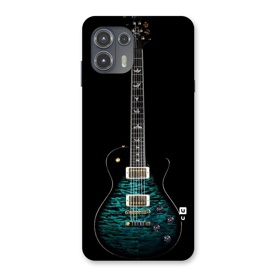 Royal Green Guitar Back Case for Motorola Edge 20 Fusion
