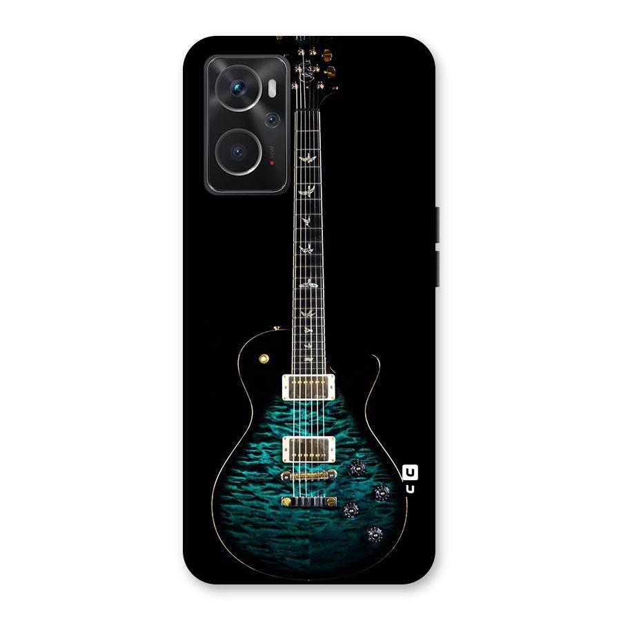 Royal Green Guitar Back Case for Oppo K10 4G