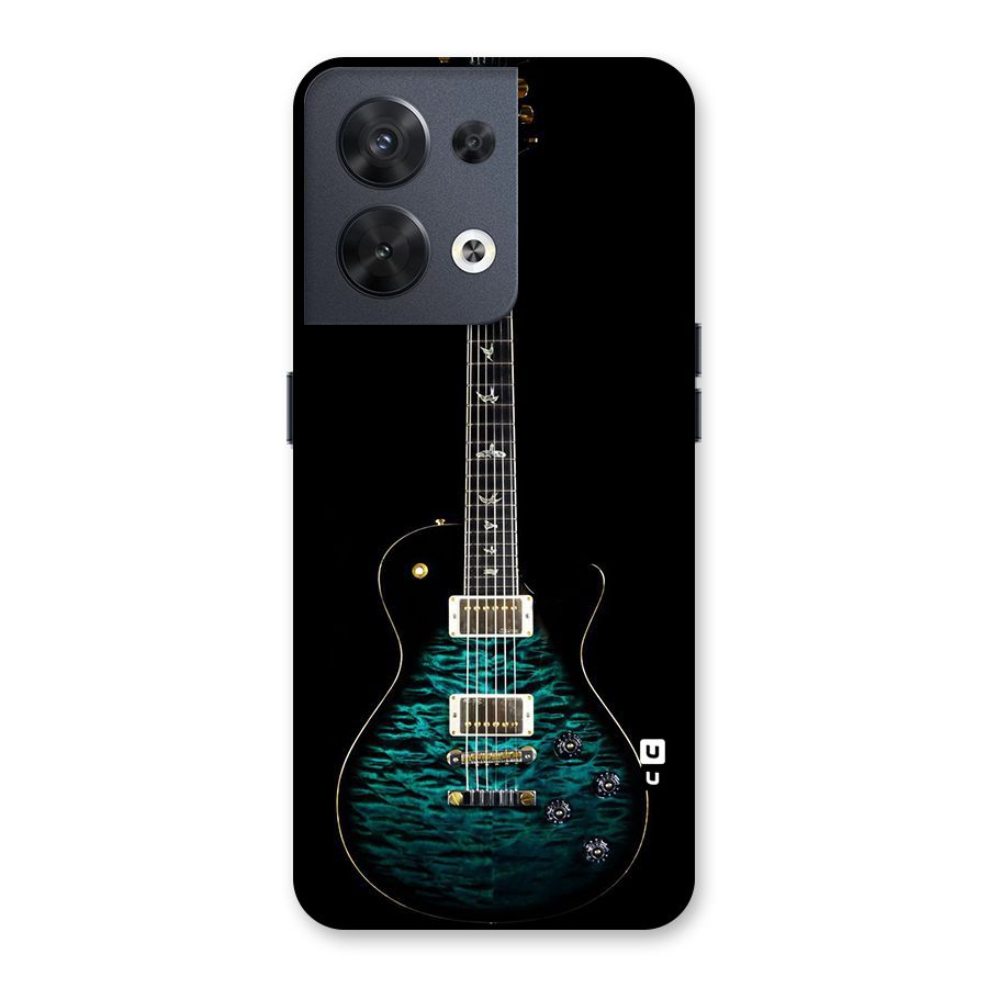 Royal Green Guitar Back Case for Oppo Reno8 5G