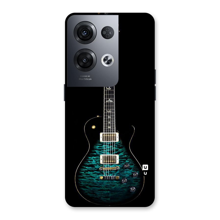 Royal Green Guitar Back Case for Oppo Reno8 Pro 5G