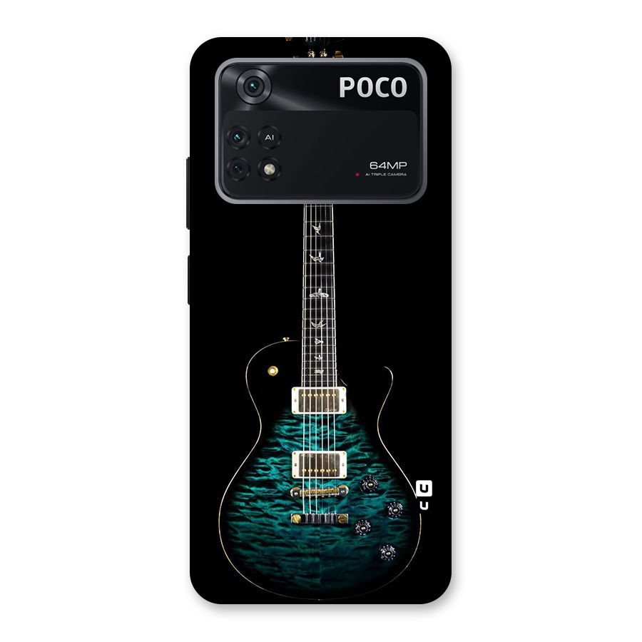 Royal Green Guitar Back Case for Poco M4 Pro 4G