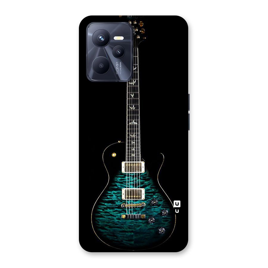 Royal Green Guitar Back Case for Realme C35
