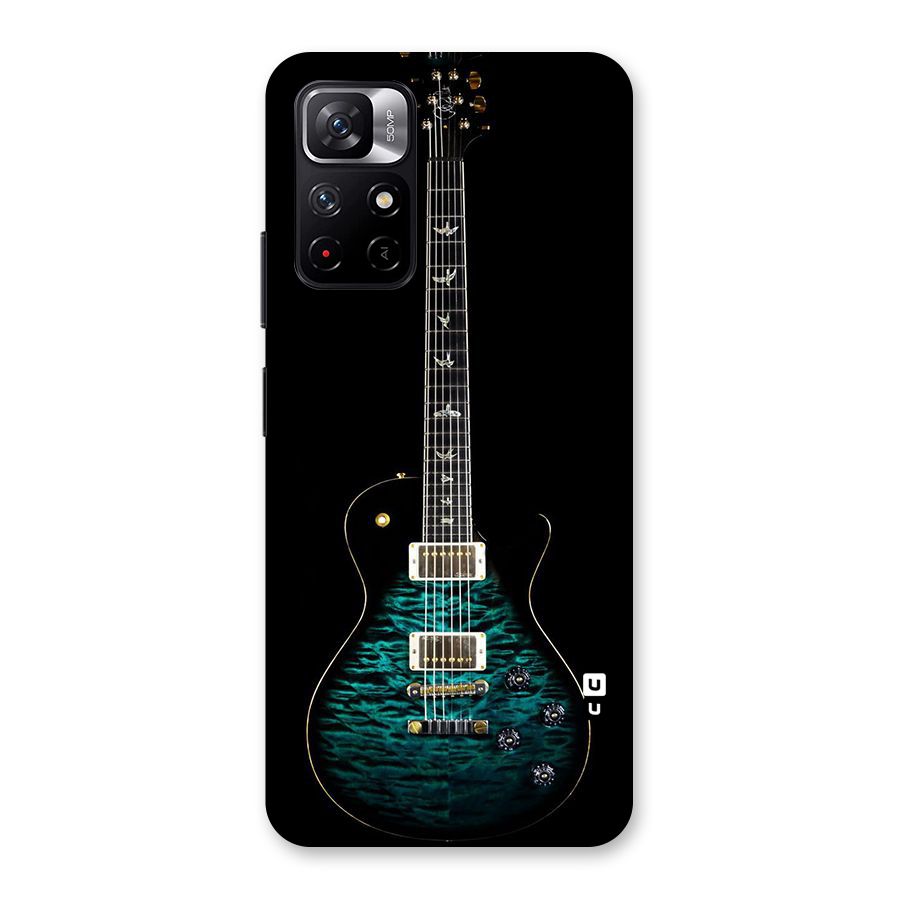 Royal Green Guitar Back Case for Redmi Note 11T 5G