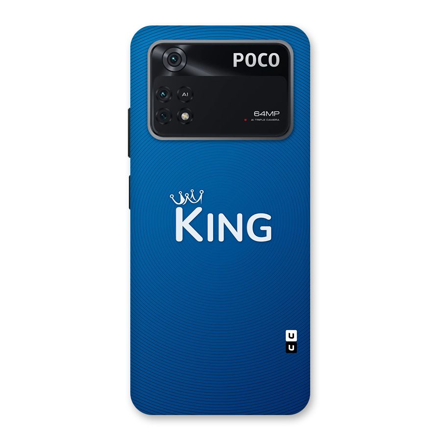 Royal King Back Case for Poco M4 Pro 4G