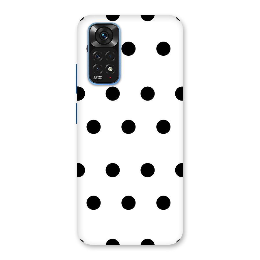 Royal Polka Dots Back Case for Redmi Note 11S