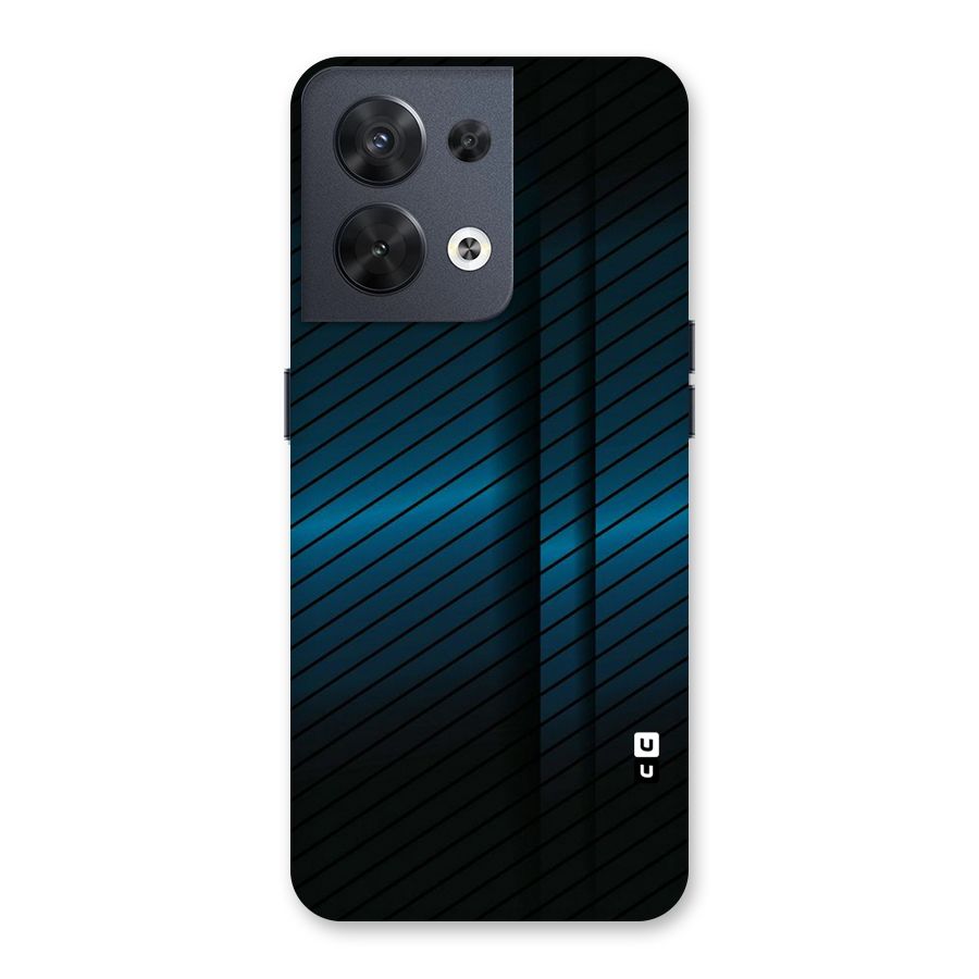 Royal Shade Blue Back Case for Oppo Reno8 5G