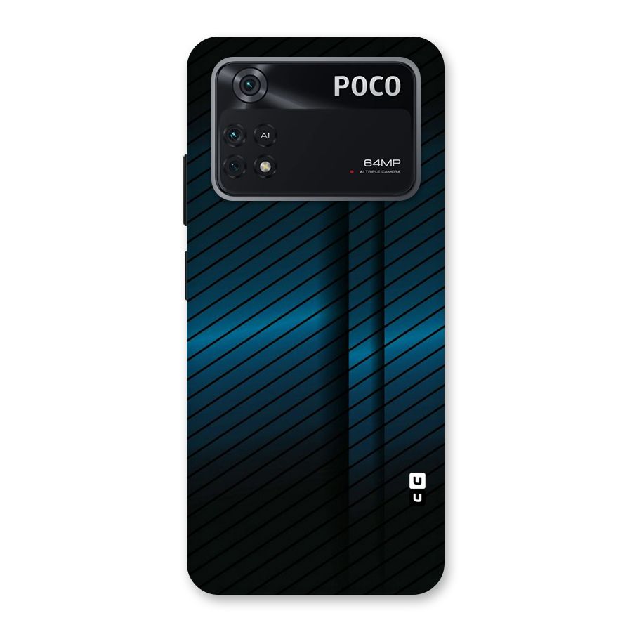 Royal Shade Blue Back Case for Poco M4 Pro 4G