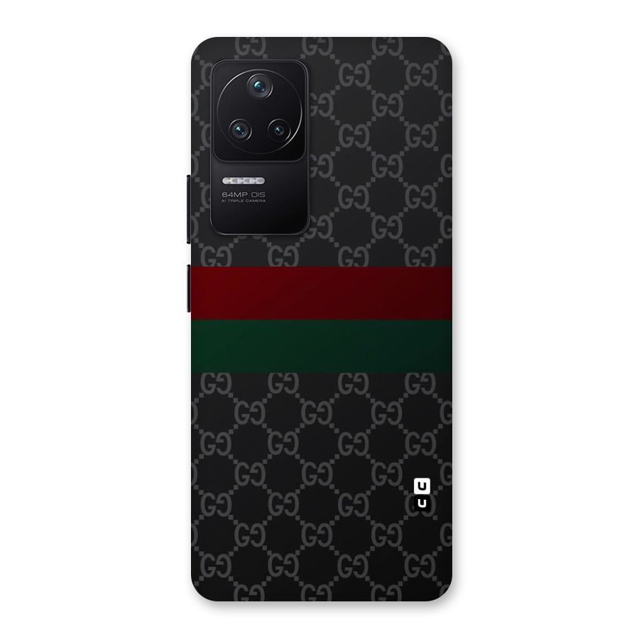 Royal Stripes Design Back Case for Poco F4 5G