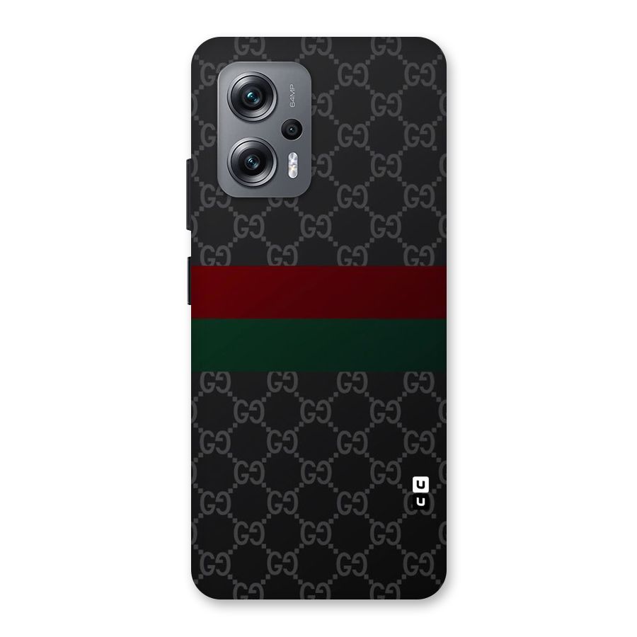 Royal Stripes Design Back Case for Redmi K50i