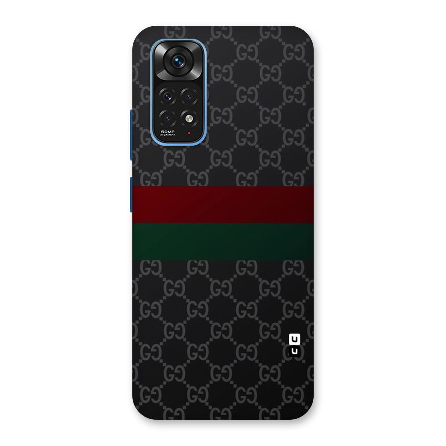 Royal Stripes Design Back Case for Redmi Note 11S