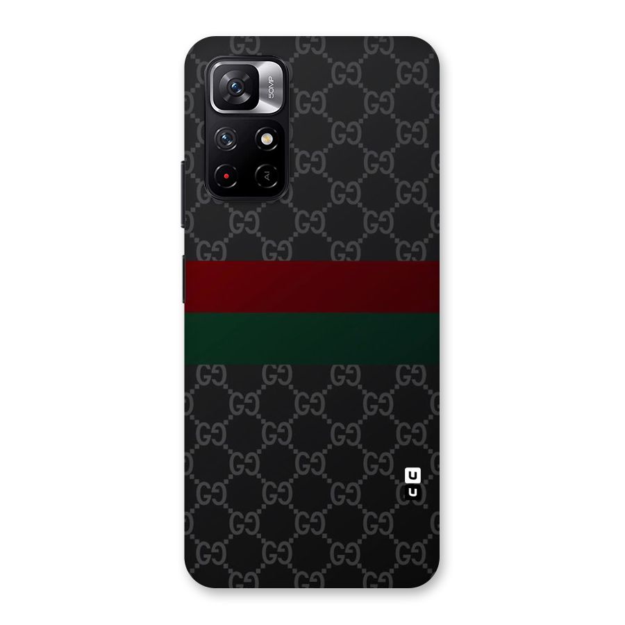 Royal Stripes Design Back Case for Redmi Note 11T 5G