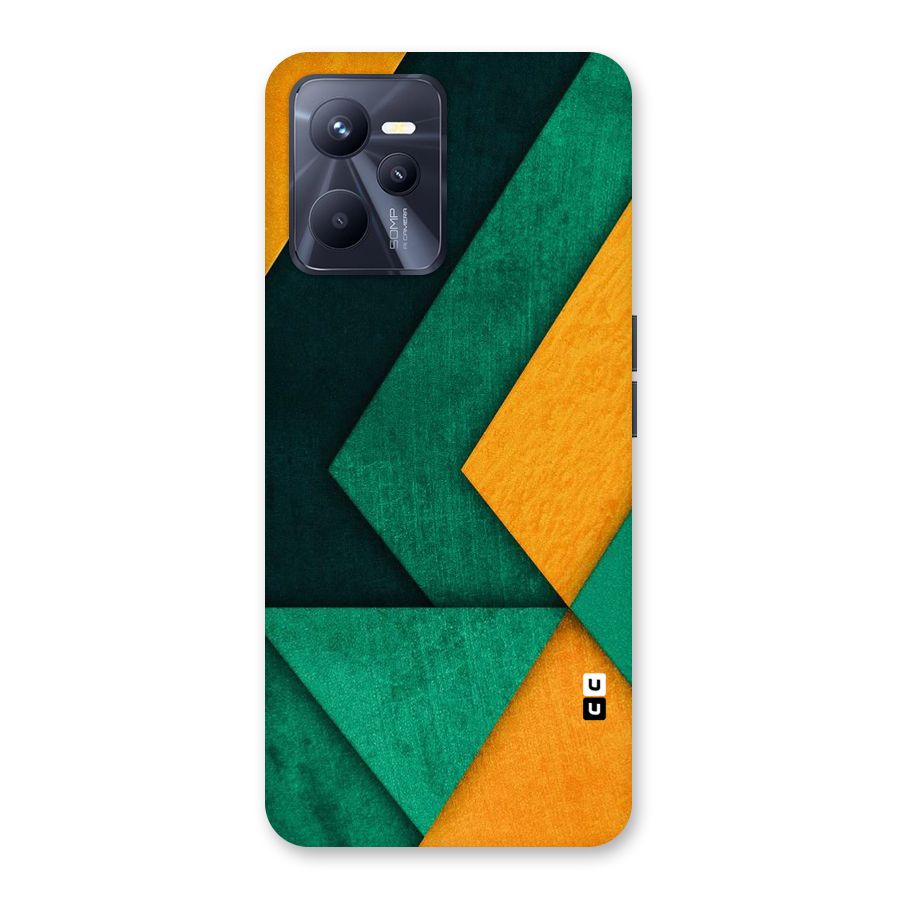 Rugged Abstract Stripes Back Case for Realme C35
