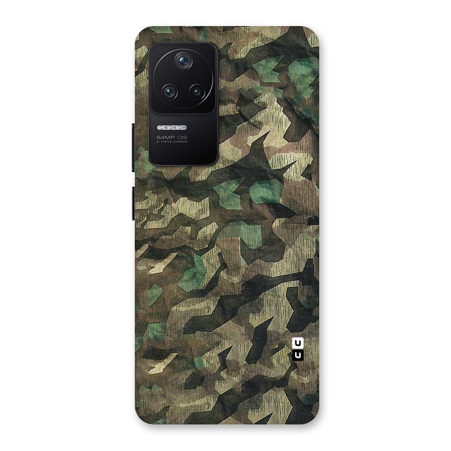 Rugged Army Back Case for Poco F4 5G
