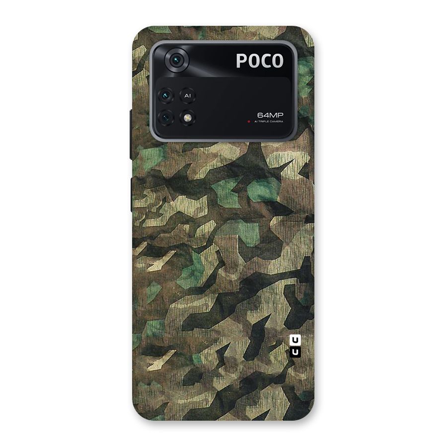 Rugged Army Back Case for Poco M4 Pro 4G