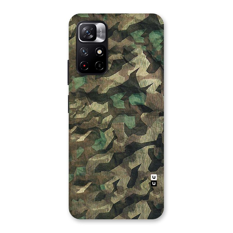 Rugged Army Back Case for Redmi Note 11T 5G