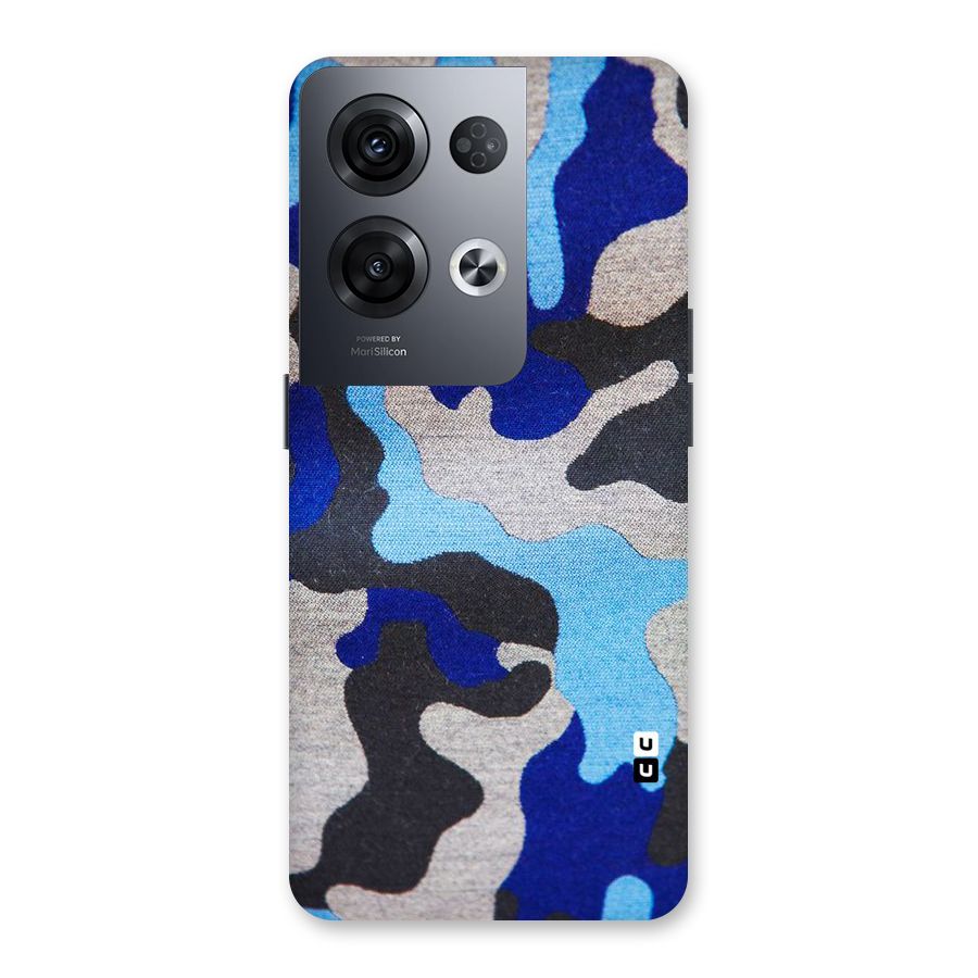 Rugged Camouflage Back Case for Oppo Reno8 Pro 5G