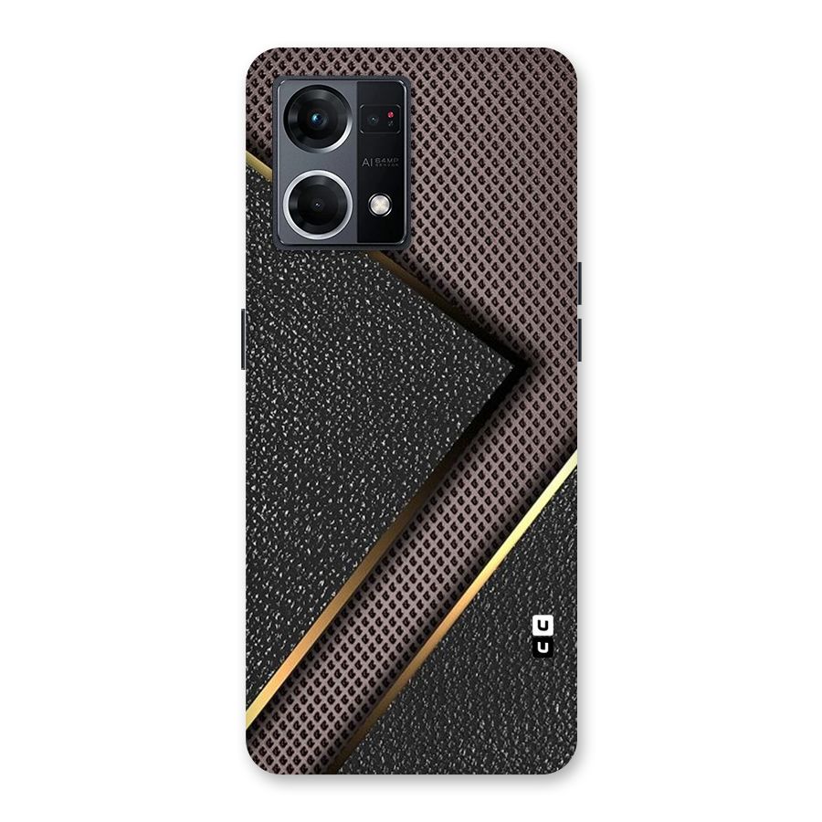 Rugged Polka Design Glass Back Case for Oppo F21 Pro 5G