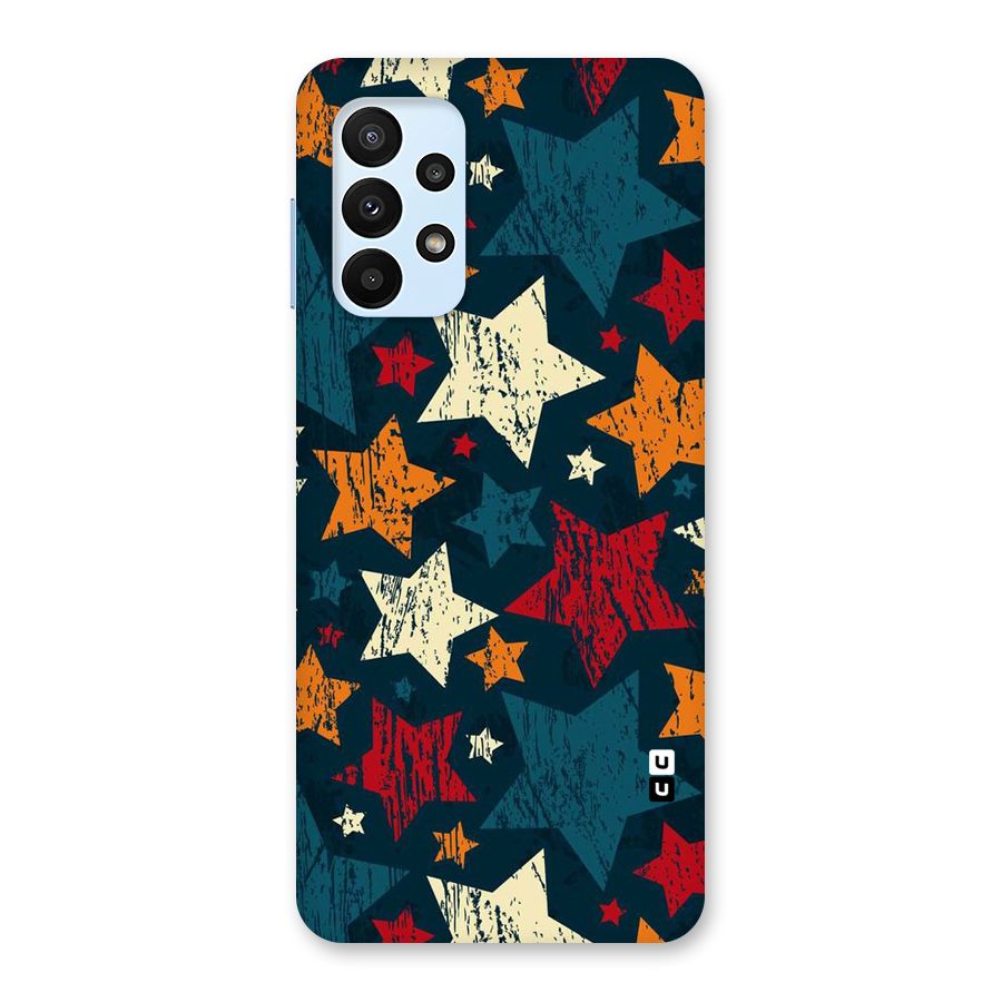 Rugged Star Design Back Case for Galaxy A23