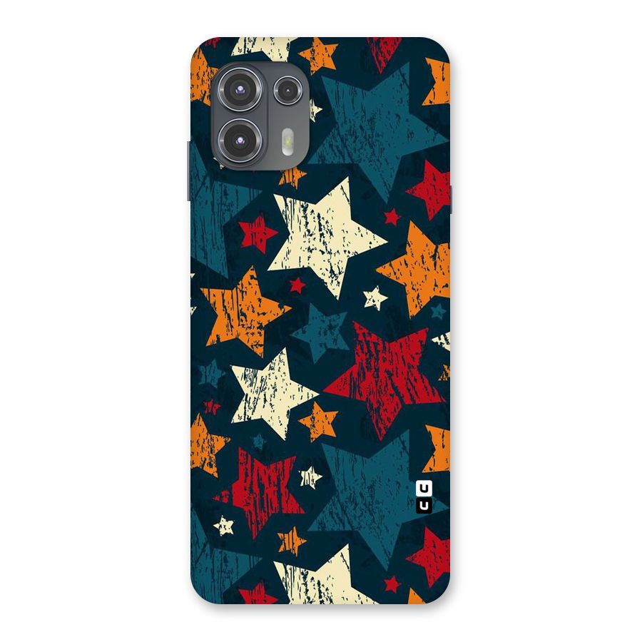 Rugged Star Design Back Case for Motorola Edge 20 Fusion